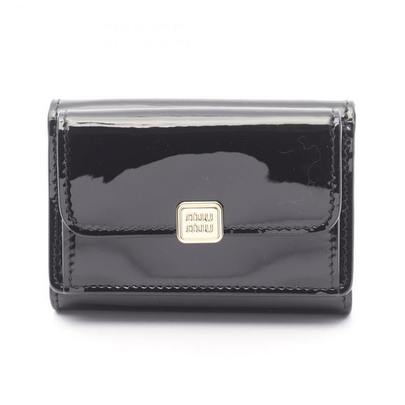 MIU MIU Black Leather Wallet